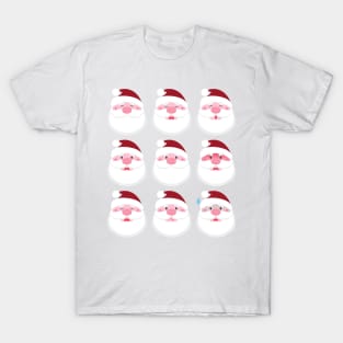 9 Santas T-Shirt